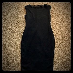 Black pencil dress
